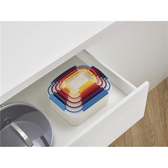 Plastic BPA Free Food Storage Container Set with Lockable Airtight Leakproof Lid - Picture 6 of 7